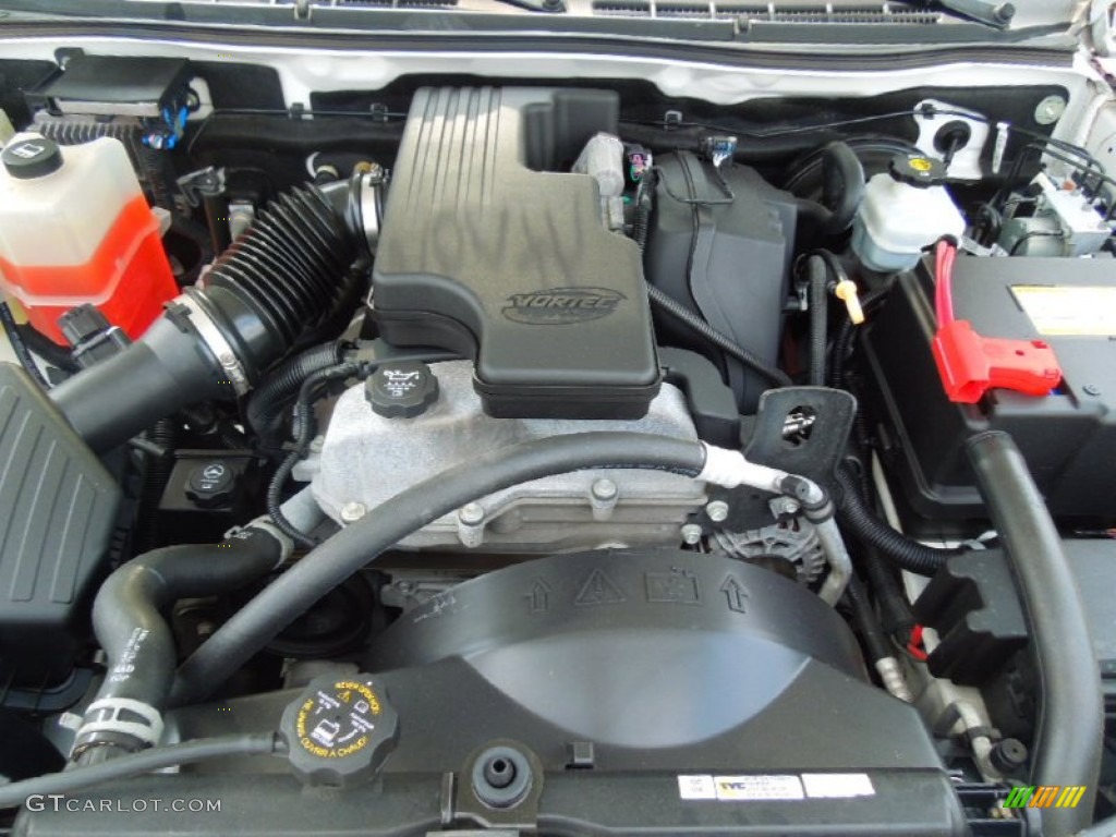 2008 Chevrolet Colorado LS Regular Cab Engine Photos