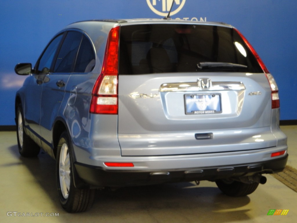 2011 CR-V EX 4WD - Glacier Blue Metallic / Gray photo #6