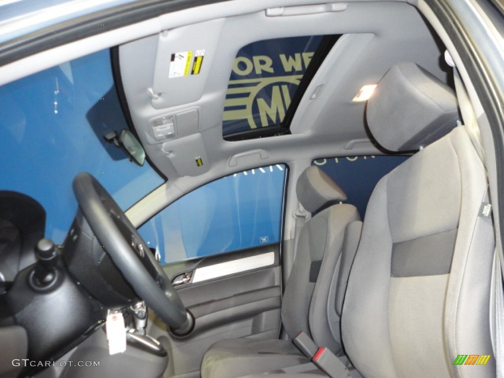 2011 CR-V EX 4WD - Glacier Blue Metallic / Gray photo #17