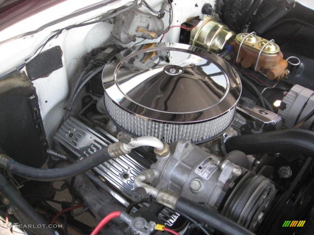 1957 Chevrolet Bel Air 2 Door Sedan Engine Photos