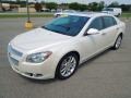 White Diamond Tricoat 2011 Chevrolet Malibu LTZ Exterior