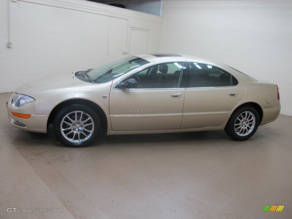 2001 300 M Sedan - Champagne Pearl / Dark Slate Gray photo #5