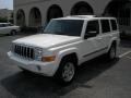 Stone White 2007 Jeep Commander Limited