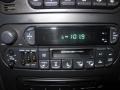 2001 Chrysler 300 Dark Slate Gray Interior Audio System Photo