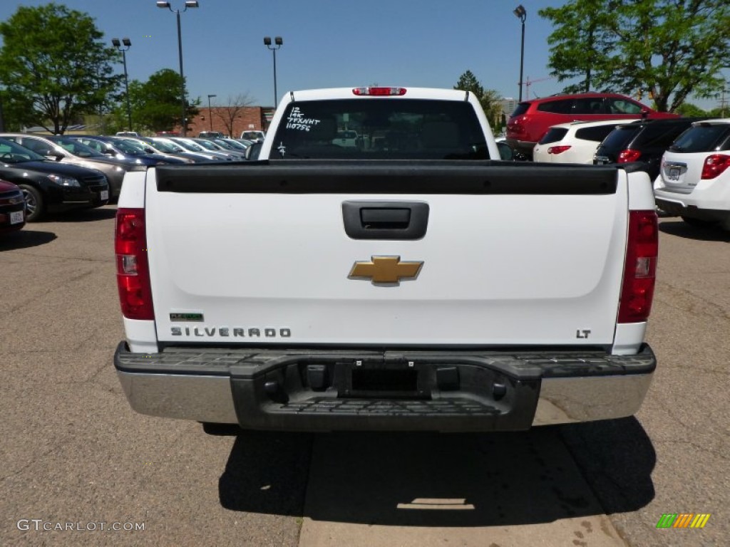 2012 Silverado 1500 LT Regular Cab 4x4 - Summit White / Ebony photo #5