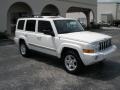 2007 Stone White Jeep Commander Limited  photo #7