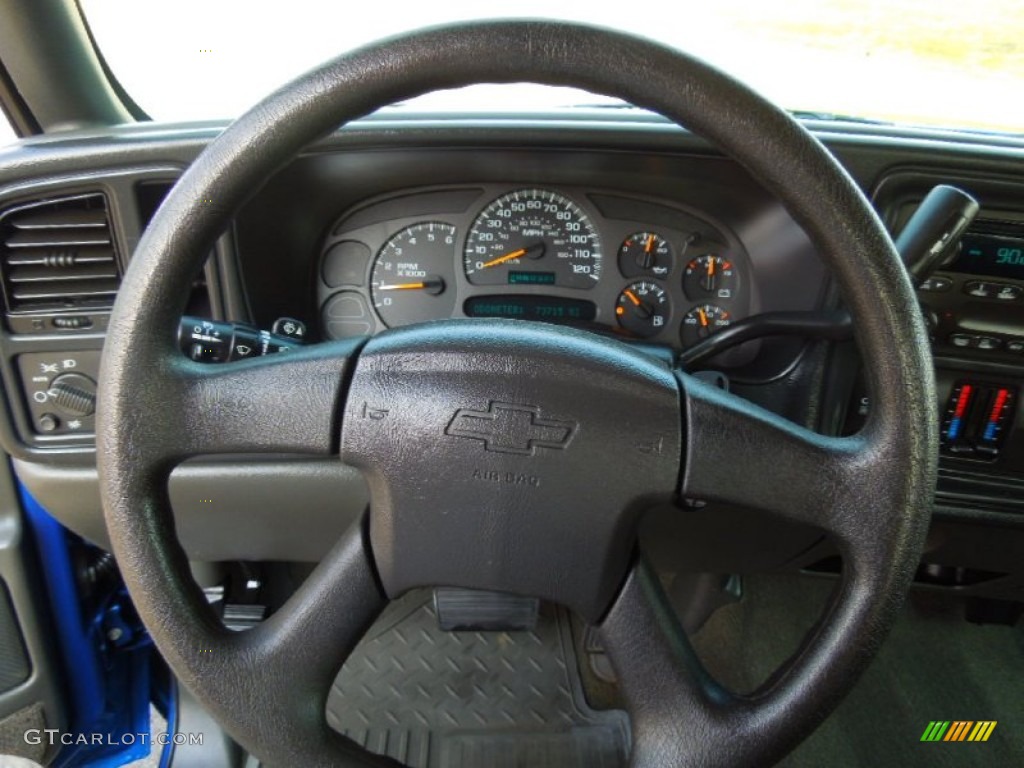 2004 Silverado 1500 LS Extended Cab - Arrival Blue Metallic / Dark Charcoal photo #13