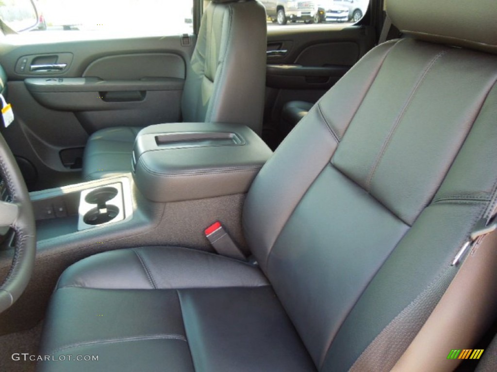 Ebony Interior 2013 Chevrolet Tahoe LT 4x4 Photo #68979365