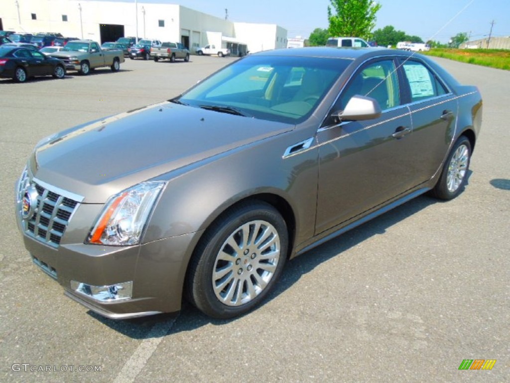 2012 CTS 3.6 Sedan - Mocha Steel Metallic / Cashmere/Cocoa photo #1