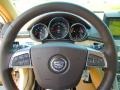 2012 Cadillac CTS Cashmere/Cocoa Interior Steering Wheel Photo