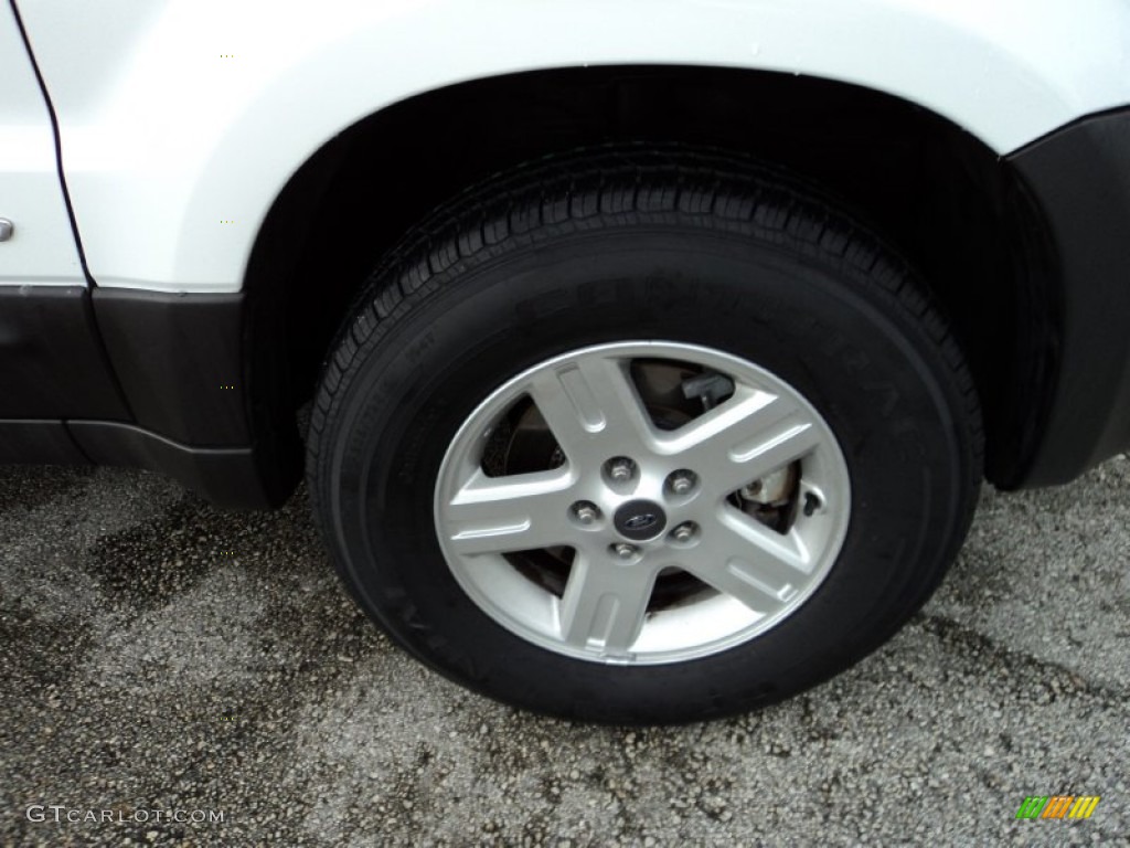 2005 Escape Hybrid - Oxford White / Medium/Dark Flint Grey photo #3