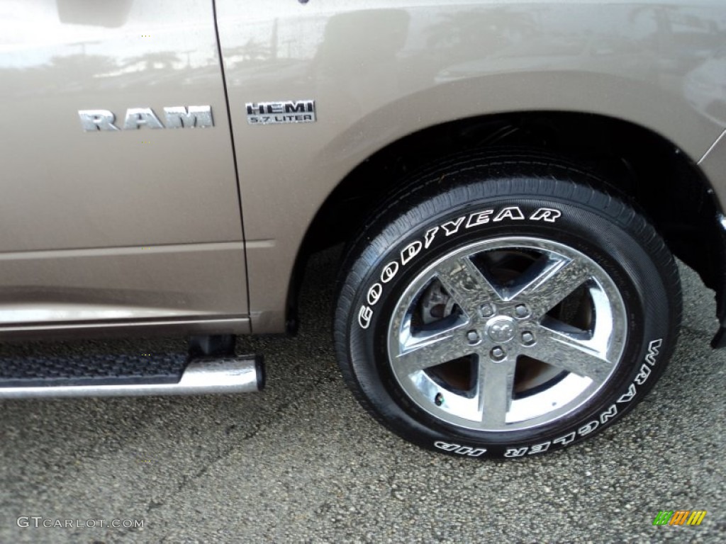 2010 Ram 1500 Big Horn Crew Cab - Austin Tan Pearl / Dark Slate/Medium Graystone photo #3