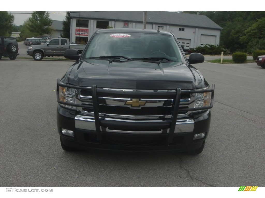 2009 Silverado 1500 LT Extended Cab 4x4 - Black / Ebony photo #16