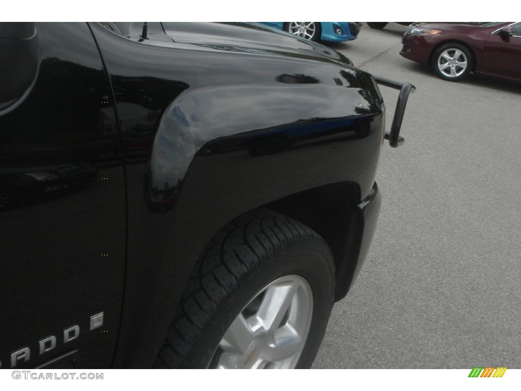 2009 Silverado 1500 LT Extended Cab 4x4 - Black / Ebony photo #25