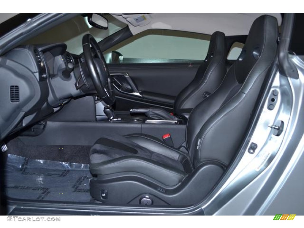 Black Interior 2010 Nissan GT-R Premium Photo #68980676
