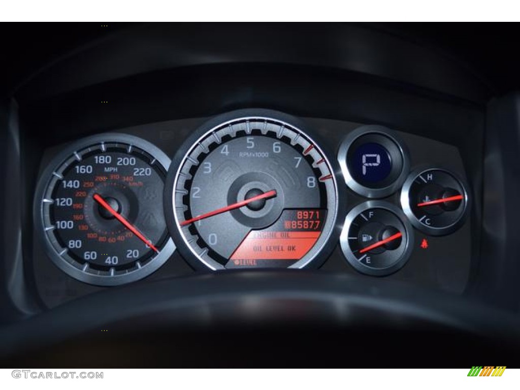 2010 Nissan GT-R Premium Gauges Photo #68980703