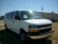 Summit White - Express LT 3500 Extended Passenger Van Photo No. 3