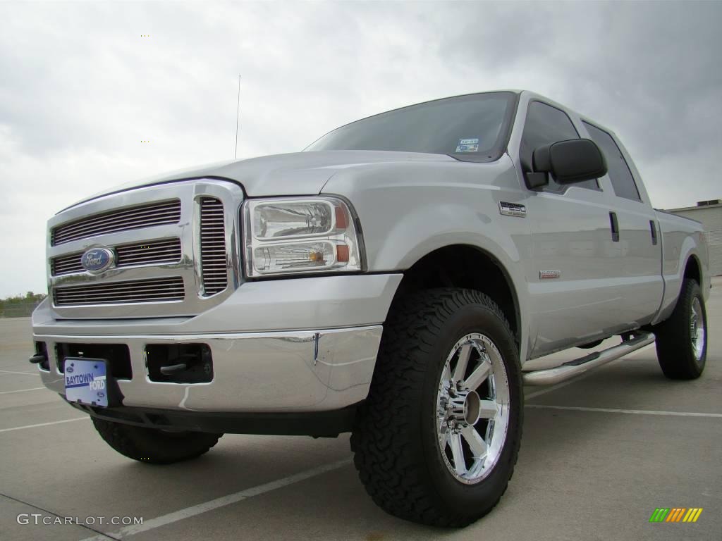 Silver Metallic Ford F250 Super Duty