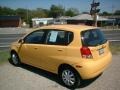 Summer Yellow - Aveo LS Hatchback Photo No. 6