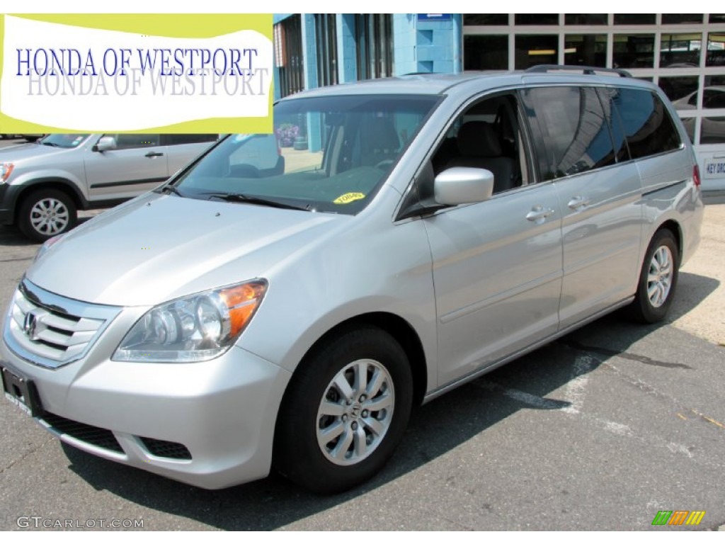 2010 Odyssey EX - Alabaster Silver Metallic / Gray photo #1