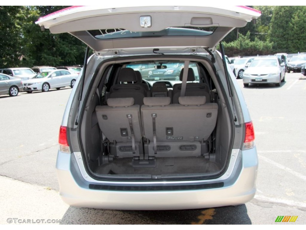 2010 Odyssey EX - Alabaster Silver Metallic / Gray photo #10
