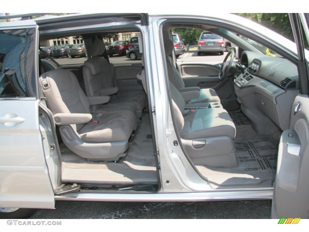 2010 Odyssey EX - Alabaster Silver Metallic / Gray photo #12