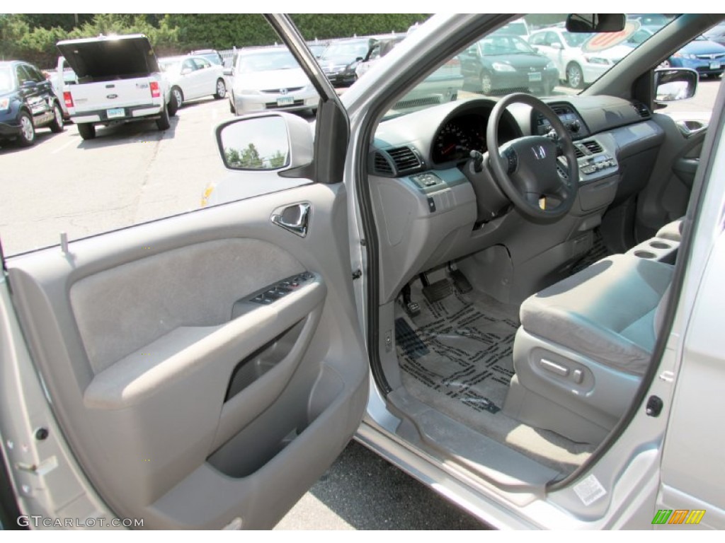 2010 Odyssey EX - Alabaster Silver Metallic / Gray photo #14