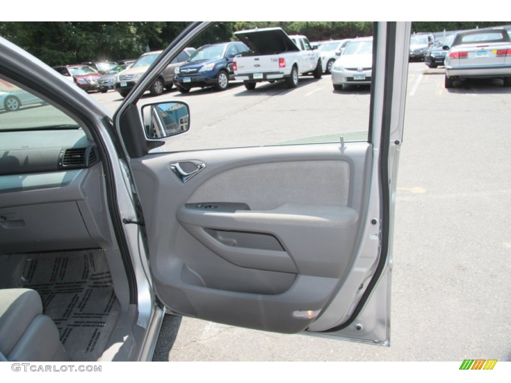 2010 Odyssey EX - Alabaster Silver Metallic / Gray photo #20