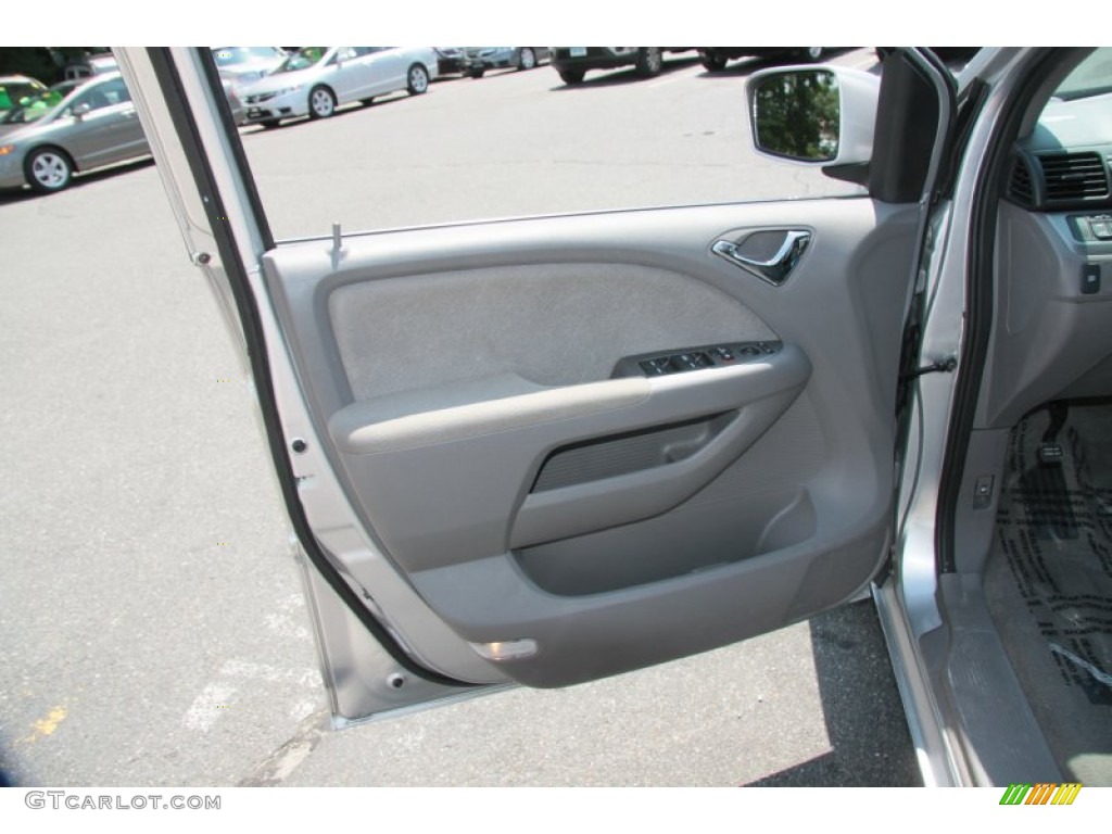 2010 Odyssey EX - Alabaster Silver Metallic / Gray photo #21