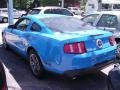 2012 Grabber Blue Ford Mustang V6 Premium Coupe  photo #3