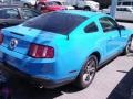 2012 Grabber Blue Ford Mustang V6 Premium Coupe  photo #4