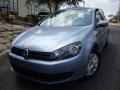 2010 Shark Blue Metallic Volkswagen Golf 2 Door  photo #1