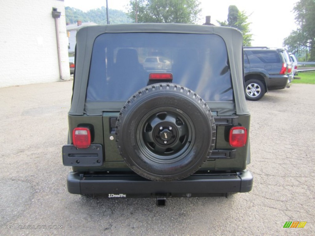 2005 Wrangler X 4x4 - Moss Green Pearlcoat / Dark Slate Gray photo #5