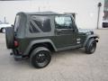 2005 Moss Green Pearlcoat Jeep Wrangler X 4x4  photo #7