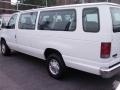 2011 Oxford White Ford E Series Van E350 XLT Extended Passenger  photo #3