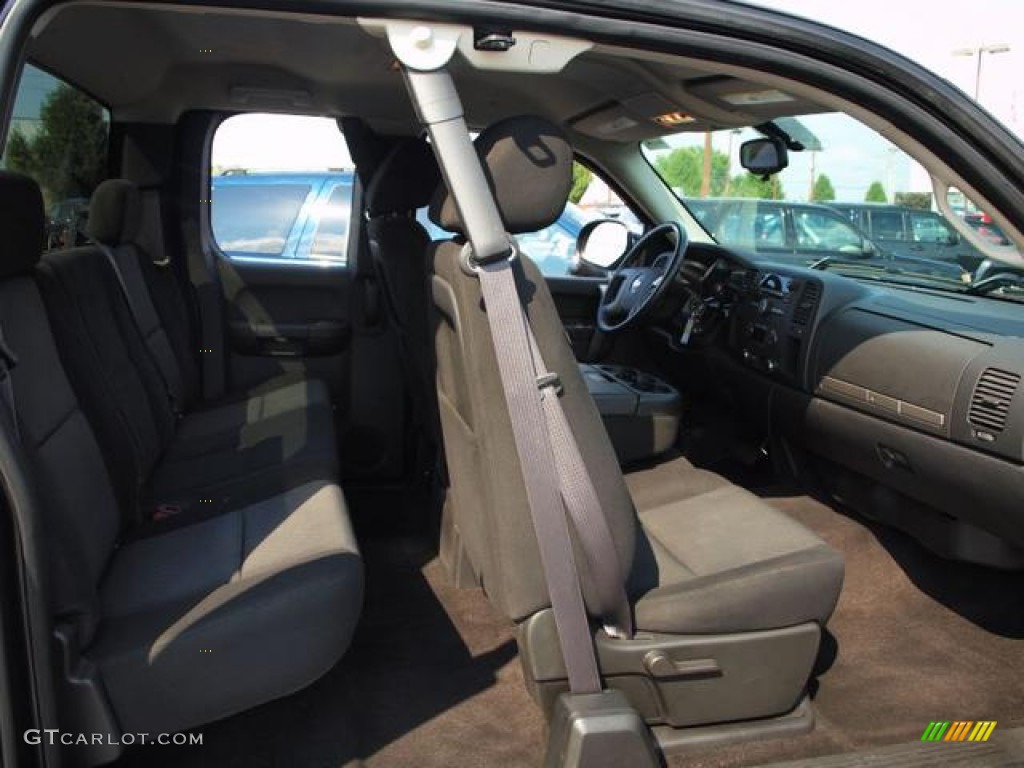 2011 Silverado 1500 LT Extended Cab - Taupe Gray Metallic / Ebony photo #9