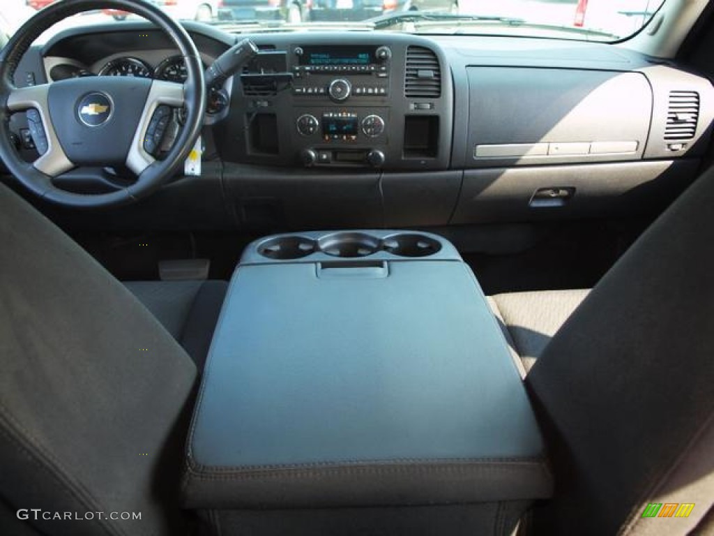 2011 Silverado 1500 LT Extended Cab - Taupe Gray Metallic / Ebony photo #10