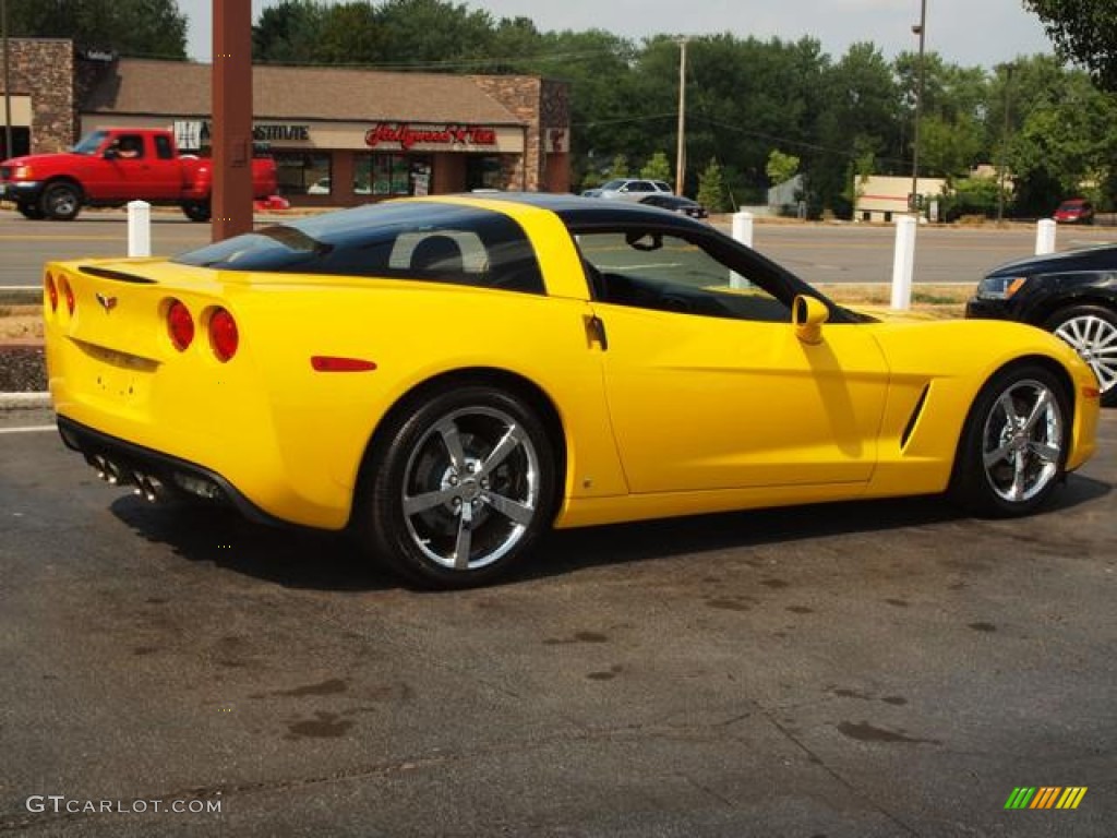 Velocity Yellow 2008 Chevrolet Corvette Coupe Exterior Photo #68985229