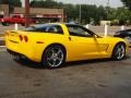 Velocity Yellow 2008 Chevrolet Corvette Coupe Exterior