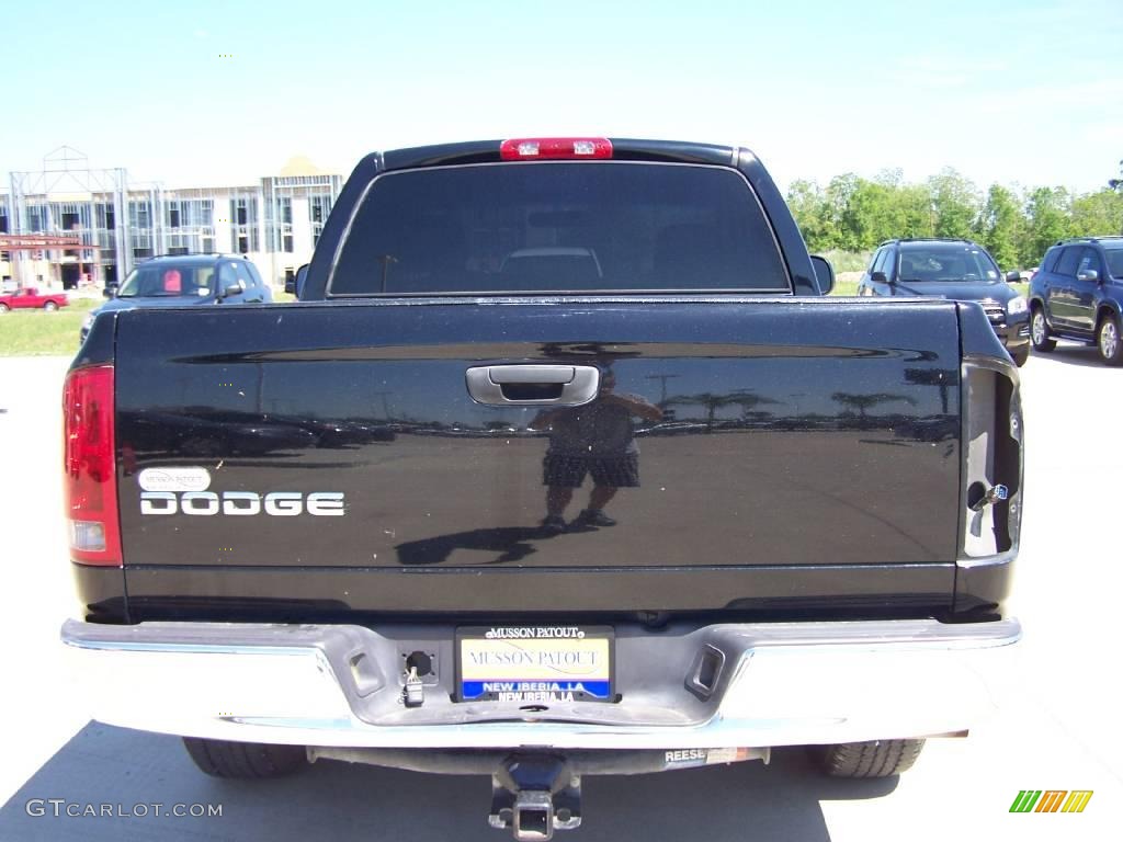 2002 Ram 1500 ST Regular Cab - Black / Taupe photo #4