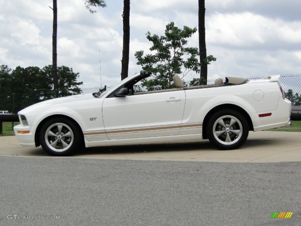 Performance White 2006 Ford Mustang GT Premium Convertible Exterior Photo #68985938