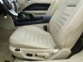 2006 Ford Mustang Light Parchment Interior Front Seat Photo