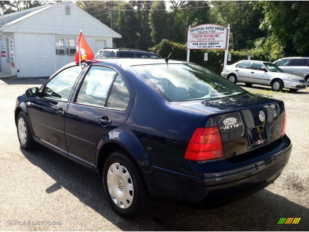 2002 Jetta GLS Sedan - Indigo Blue / Grey photo #5