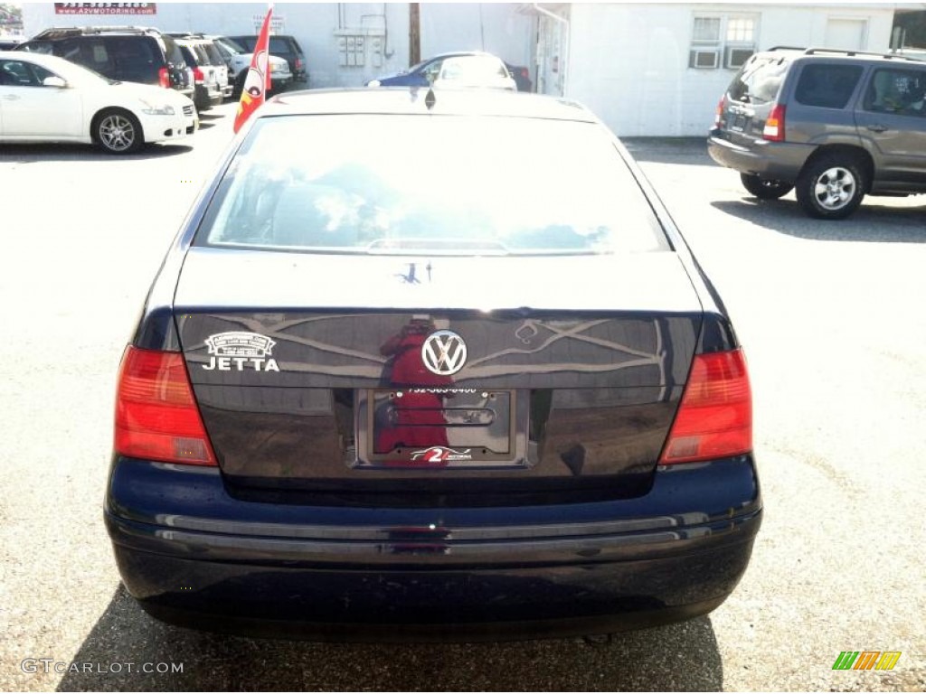 2002 Jetta GLS Sedan - Indigo Blue / Grey photo #6