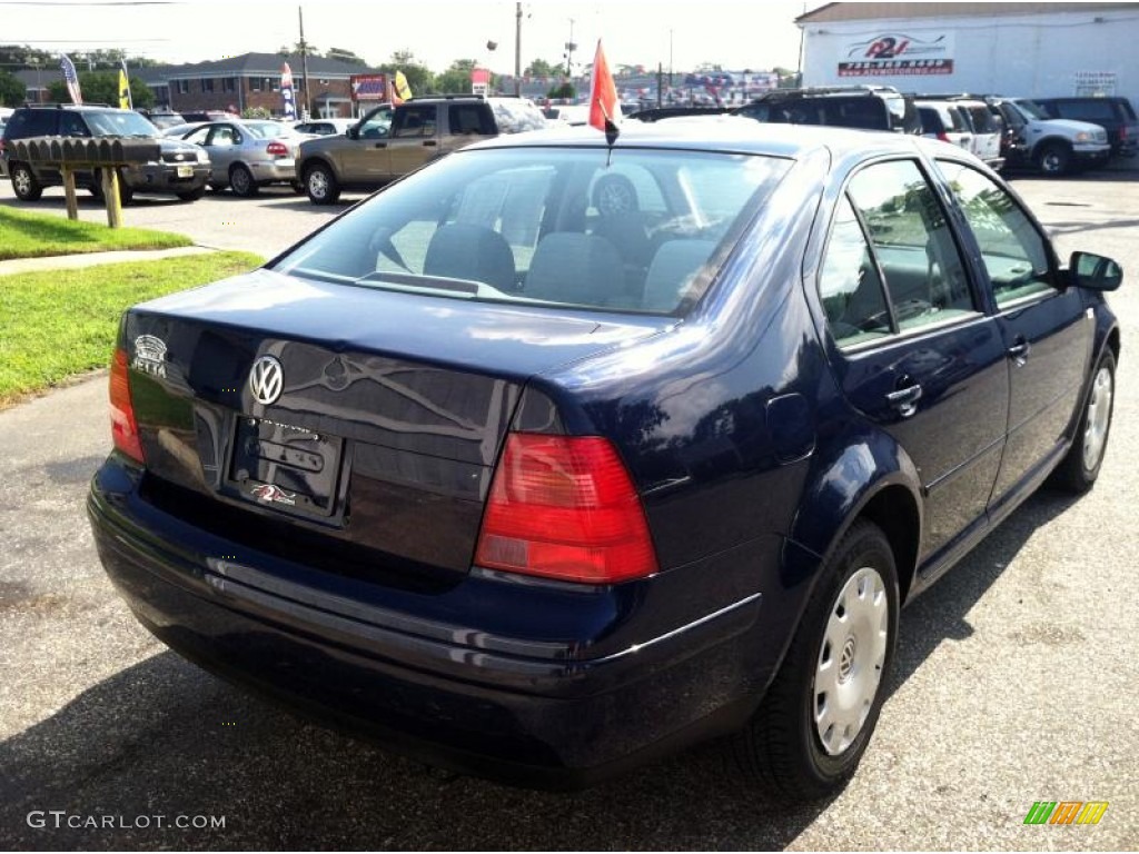 2002 Jetta GLS Sedan - Indigo Blue / Grey photo #7