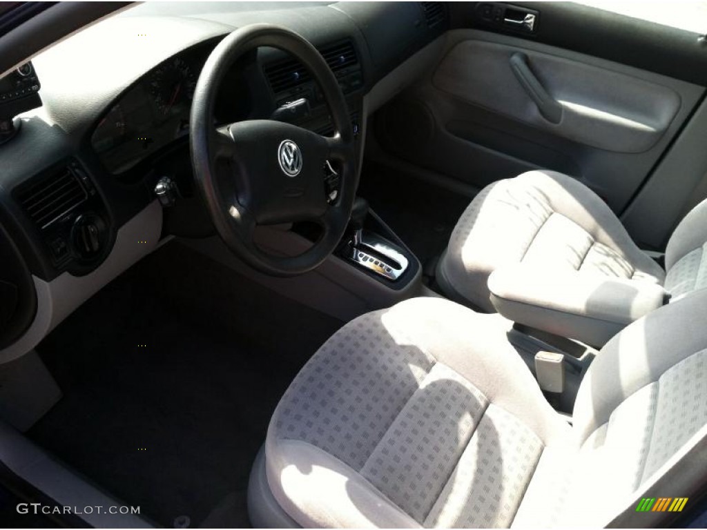 2002 Jetta GLS Sedan - Indigo Blue / Grey photo #15