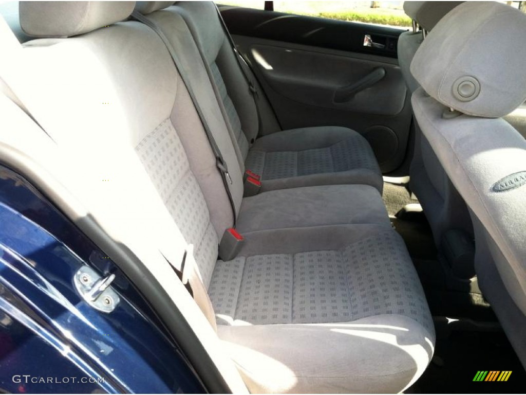 2002 Jetta GLS Sedan - Indigo Blue / Grey photo #20