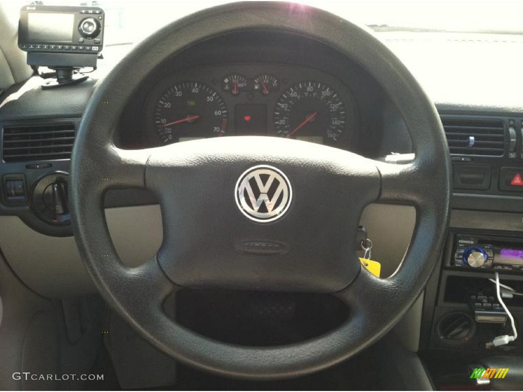 2002 Jetta GLS Sedan - Indigo Blue / Grey photo #24