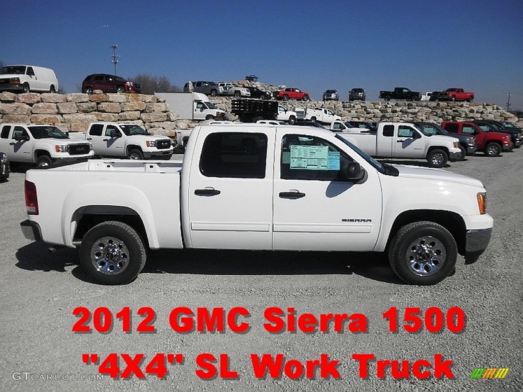 Summit White GMC Sierra 1500