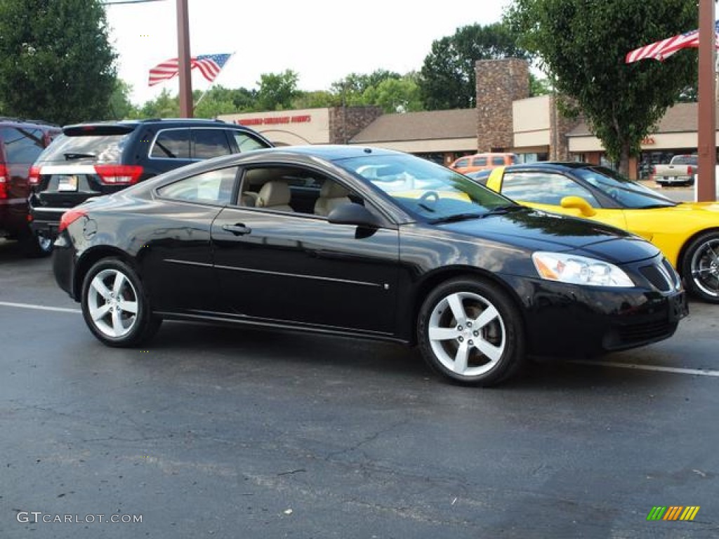 2006 G6 GTP Coupe - Black / Light Taupe photo #2